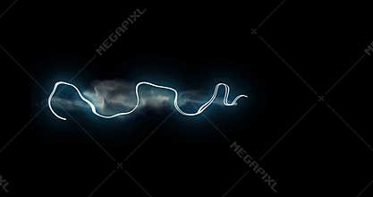 Plasma energy laser show fast and slow esoteric energy 3 step