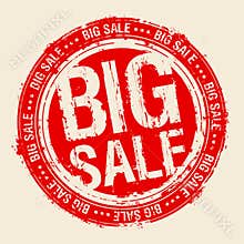 Big sale stamp.