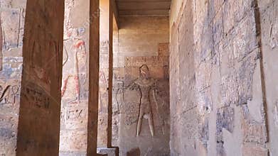 Temple of Seti I in Abydos. Abydos is notable for the memorial temple of Seti I, which contains the Abydos of Egypt King
