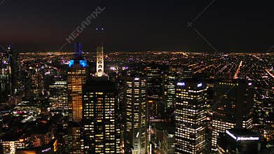 Aerial Australia Melbourne April 2018 Night 30mm 4K Inspire 2 Prores