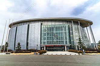 Architectural landscape of the Natural Museum of Jilin Province