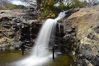 Kumbakarai Waterfalls - The Pambar river