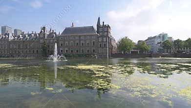 Hofvijver - Dutch Parliament and Government reflection
