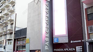 Paseo La Plaza complex in Corrientes Avenue, Buenos Aires, Argentina