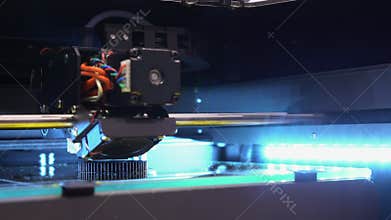 Robot operation exposition center presentation