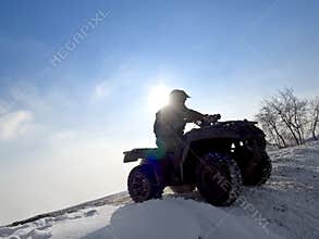 ATV rider.