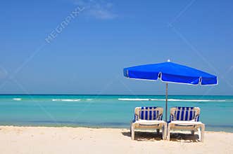 Caribbean Beach Chairs, Mexico