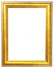 Gold picture frame