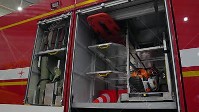 Fire truck equipment