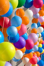 Colourful air balloons.