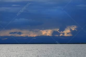 Sunset on Lake Malawi (Lake Nyasa)