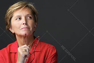 Mid adult woman