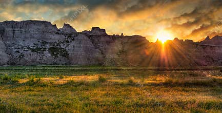 Badlands Prairie Sunrise