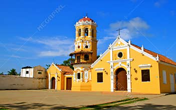 Santa Barbara Church, Mompos, Colombia