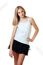 Beautiful teenage girl
