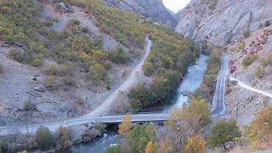 The Munzur Valley of Dersim, famous for its natural beauties