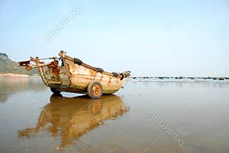 Old fish boat
