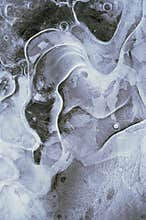 Surface of the ice
