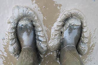 Boots Stuck in the Mud
