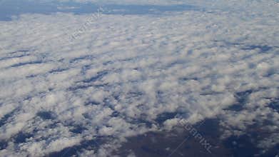 Fly above sky