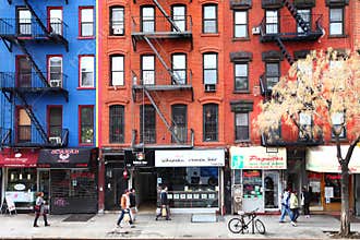 New York city street life