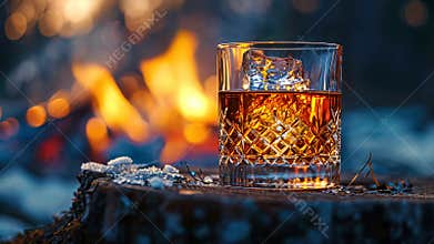 Luxurious spirit: presentation video, aged cognac, refined whiskey, smooth brandy, premium quality, rich flavor, tasting notes,