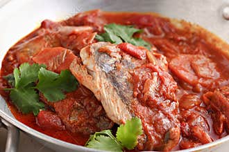 Spicy fish dish