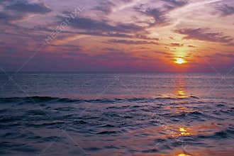 The panorama of the beach with the best view for everyone.