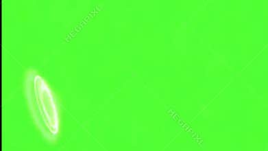 Energy Ring Portal Effect on Green Screen
