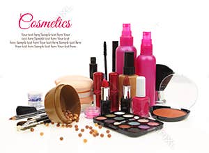 Various beauty products