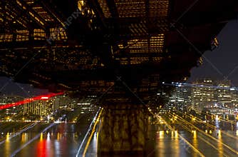 Futuristic Cityscape Of Portland Oregon