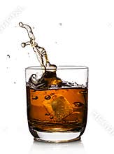 Whiskey splash