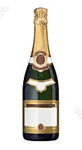 Champagne bottle