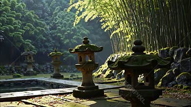 Serene Eastern Garden