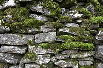 Drystone wall detail