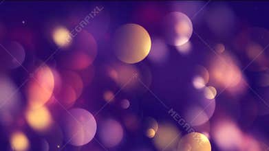 Animation of colorful circles