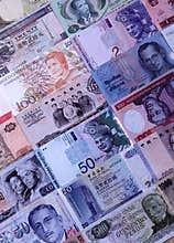 Foreign currencies notes