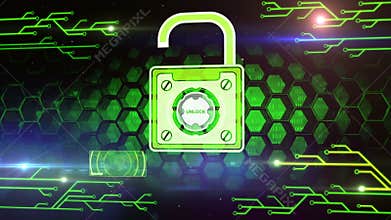 Computer security concept