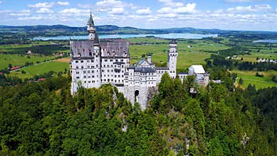 Neuschwanstein Castle Bavarian Alps Germany