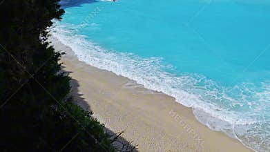 Lefkada Coastline near Porto Katsiki beach, Greece