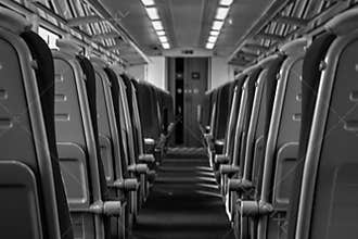 Empty Train Carriage