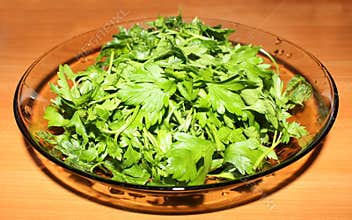Parsley raw food