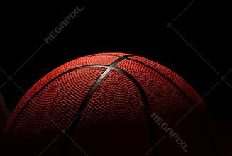 The ball to the basketball