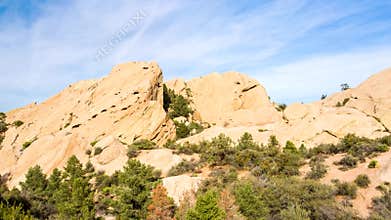 Devil's Punchbowl in Southern California