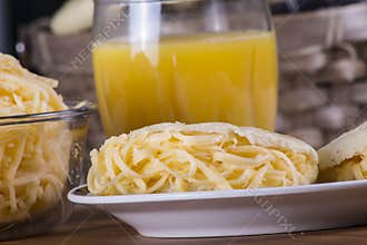 Arepas meal