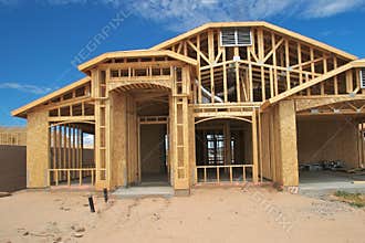 House construction.