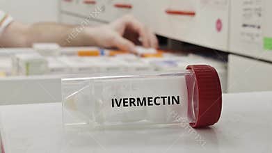 IVERMECTIN tablets used to treat parasitic infections including scabies and