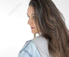 Woman Confidence Self Esteem Studio Portrait