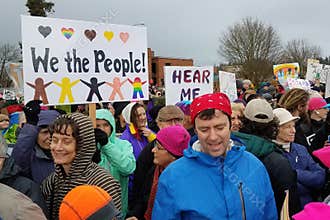 Women`s March Protest