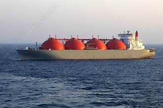 Oil and gas industry - LNG tanker